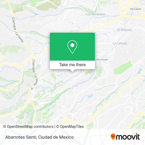 Abarrotes Santi map