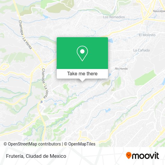 Mapa de Frutería