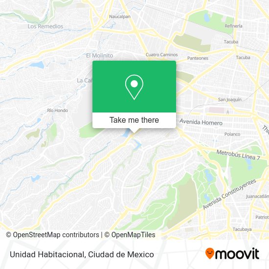 Mapa de Unidad Habitacional