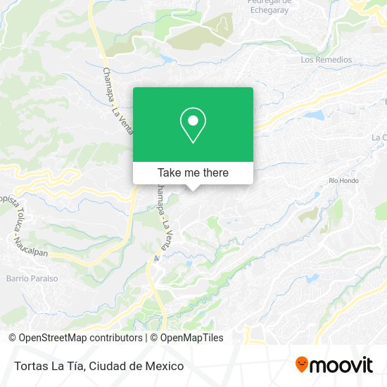 Tortas La Tía map