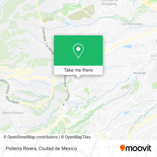 Pollería Rivera map
