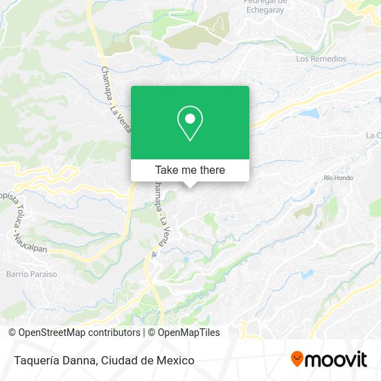 Taquería Danna map