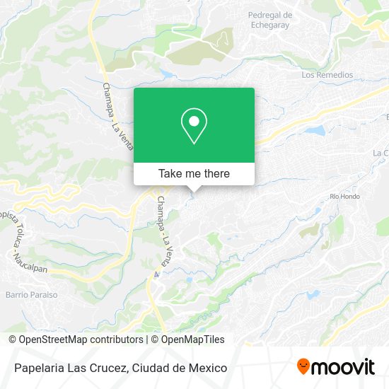 Papelaria Las Crucez map