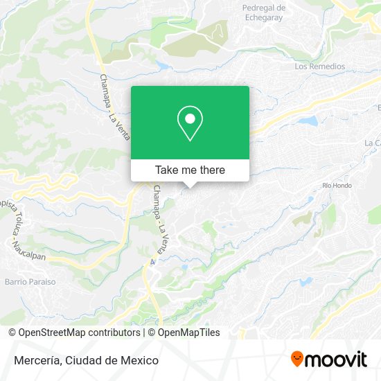 Mercería map