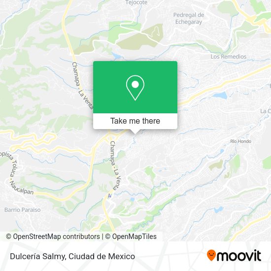 Mapa de Dulcería Salmy