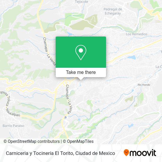 Carniceria y Tocinería El Torito map