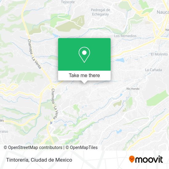Tintorería map