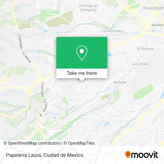 Papelería Laura map