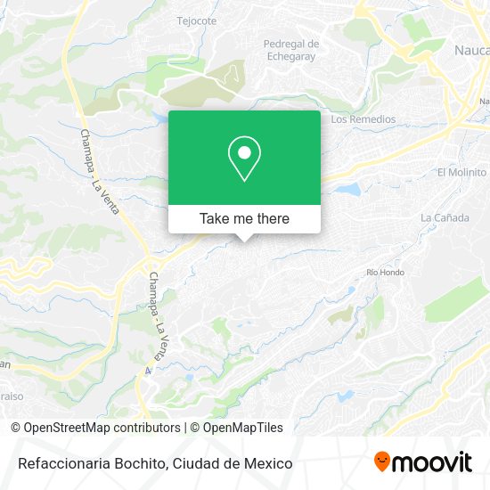 Refaccionaria Bochito map