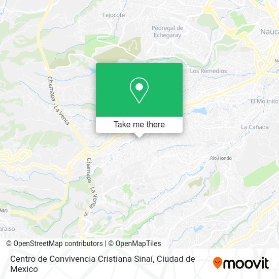 Centro de Convivencia Cristiana Sinaí map