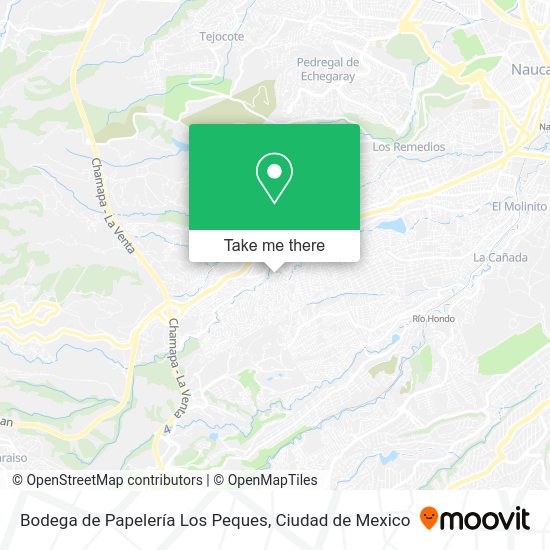 Bodega de Papelería Los Peques map