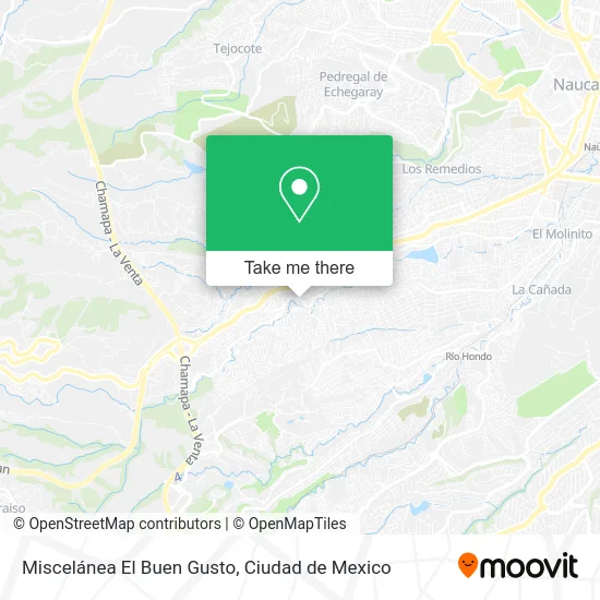 Mapa de Miscelánea El Buen Gusto