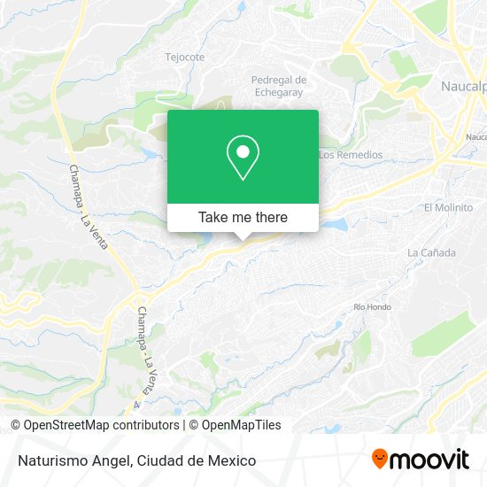 Naturismo Angel map
