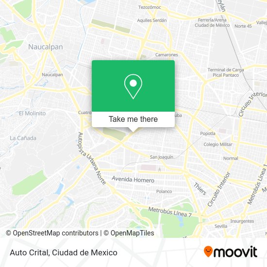 Mapa de Auto Crital
