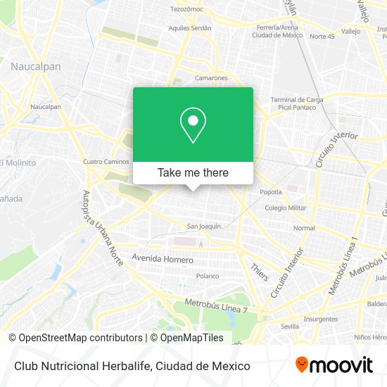 Club Nutricional Herbalife map