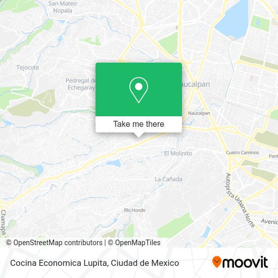 Cocina Economica Lupita map