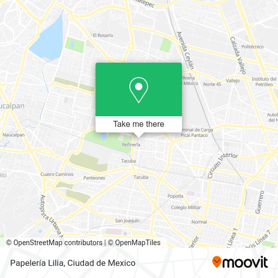 Papelería Lilia map