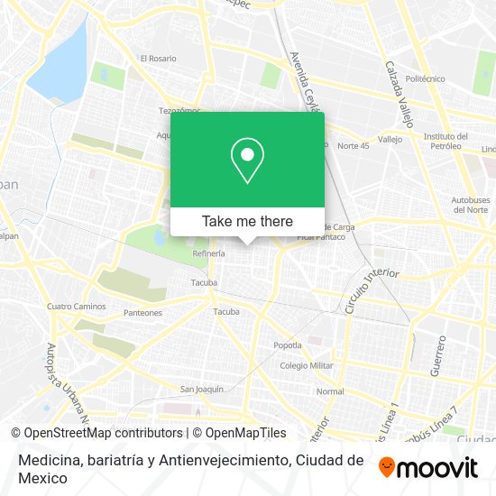 Mapa de Medicina, bariatría y Antienvejecimiento