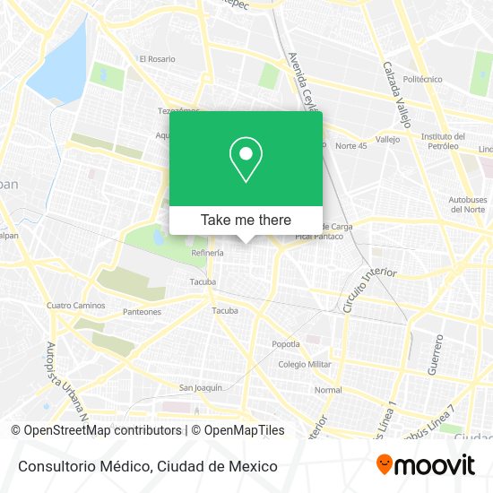 Consultorio Médico map