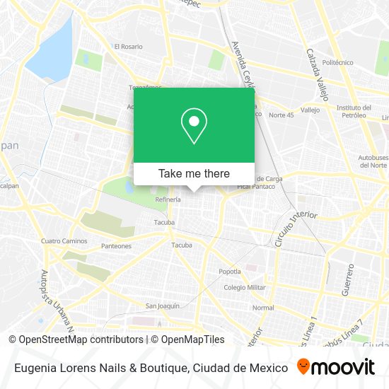 Eugenia Lorens Nails & Boutique map