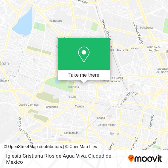 Iglesia Cristiana Ríos de Agua Viva map