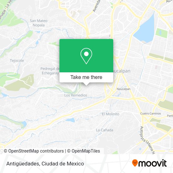 Antigüedades map