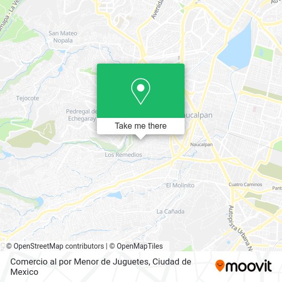 Comercio al por Menor de Juguetes map