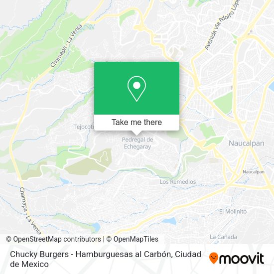 Chucky Burgers - Hamburguesas al Carbón map