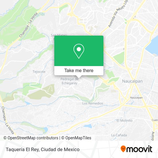 Taquería El Rey map