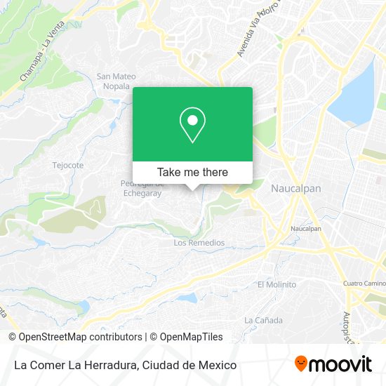 La Comer La Herradura map