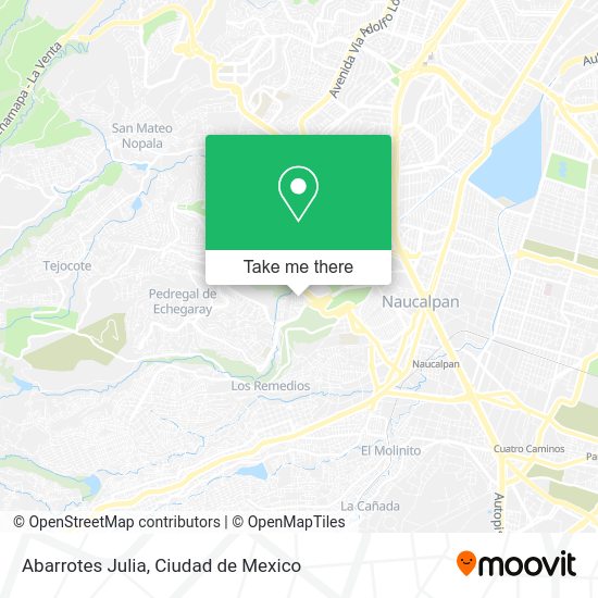 Abarrotes Julia map
