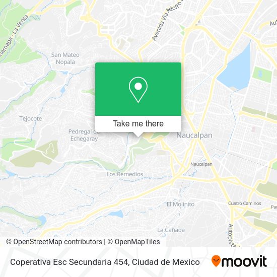 Coperativa Esc Secundaria 454 map