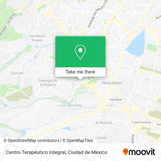 Centro Terapéutico Integral map