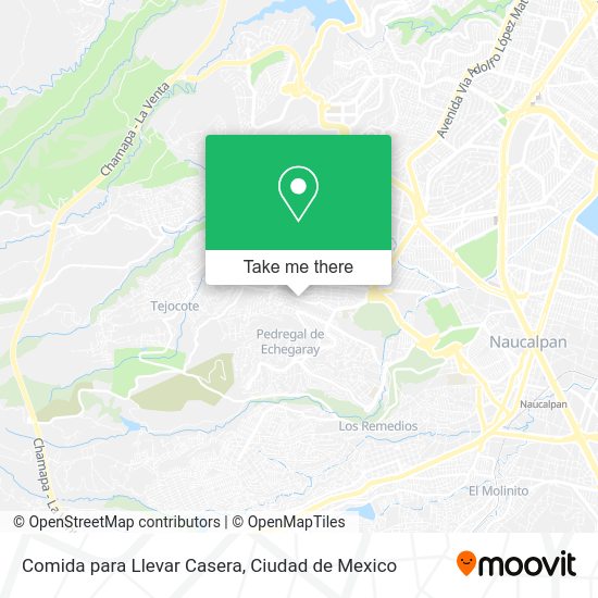 Comida para Llevar Casera map