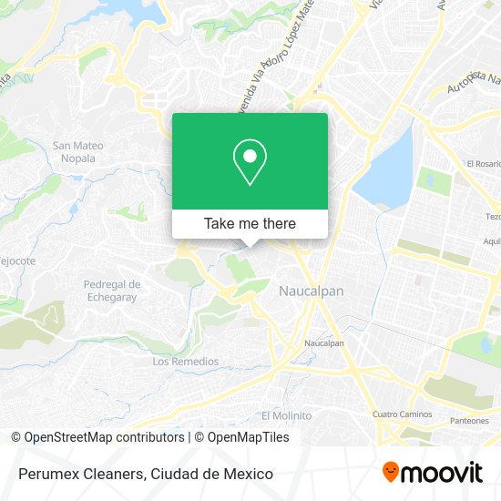 Mapa de Perumex Cleaners