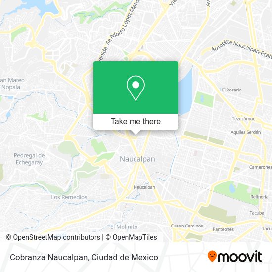 Mapa de Cobranza Naucalpan