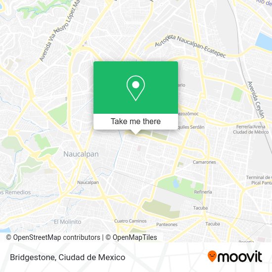 Mapa de Bridgestone