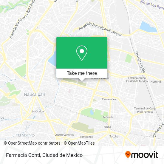 Farmacia Conti map
