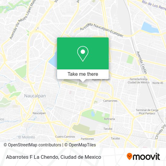 Mapa de Abarrotes F La Chendo