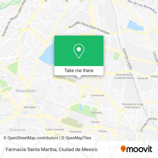Farmacia Santa Martha map