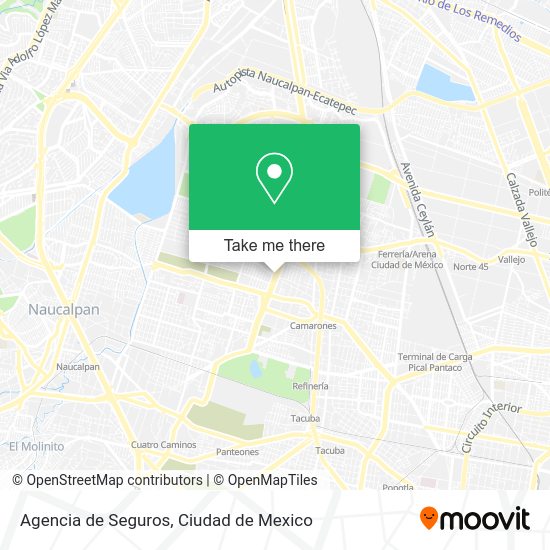 Agencia de Seguros map