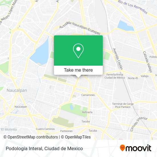 Podología Interal map