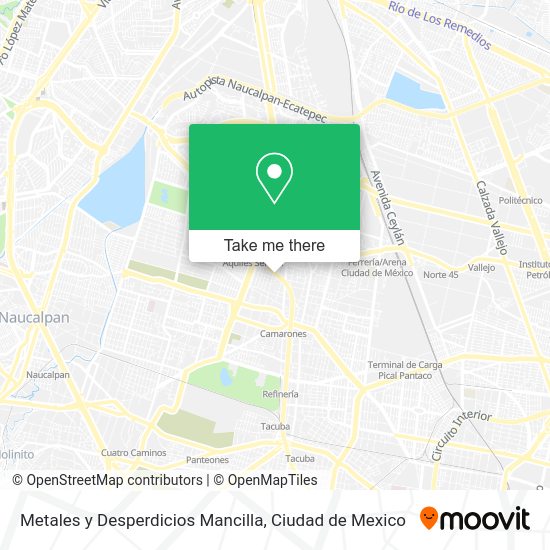 Metales y Desperdicios Mancilla map