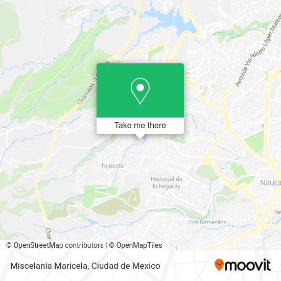 Mapa de Miscelania Maricela