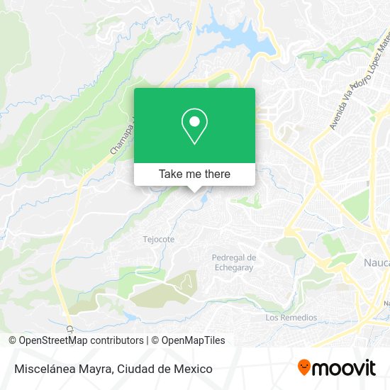 Miscelánea Mayra map