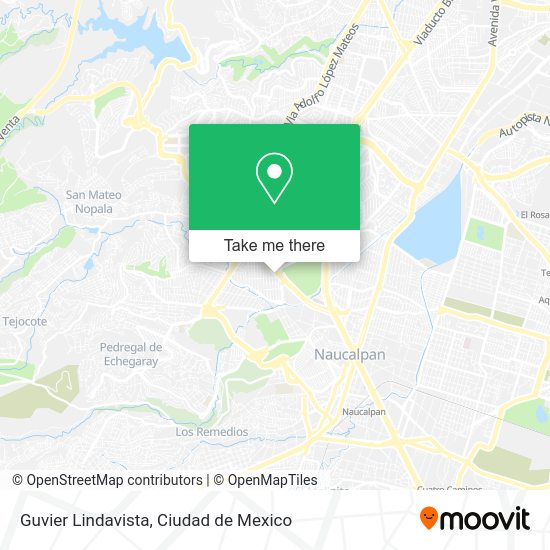 Mapa de Guvier Lindavista