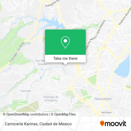 Carnicería Karinas map