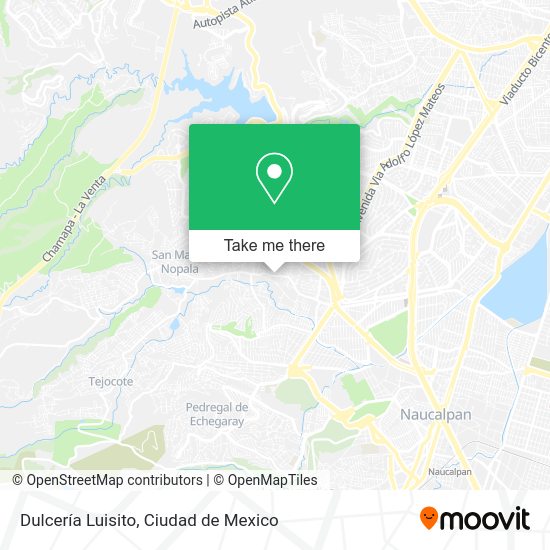 Dulcería Luisito map