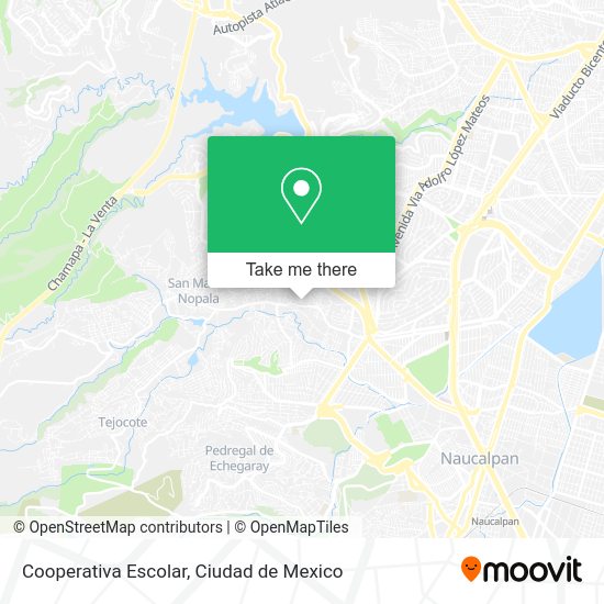 Mapa de Cooperativa Escolar