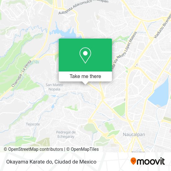 Mapa de Okayama Karate do